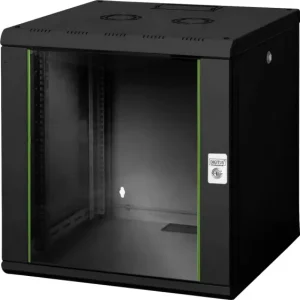 Digitus DN-19 12U-6/6-SW 19 Zoll Wandgehäuse (B x H x T) 600 x 643 x 600 mm 12 HE Schwarz, Schwarz (RAL 9005)