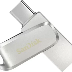 SanDisk Ultra Dual Luxe USB-Zusatzspeicher Smartphone/Tablet Silber 128 GB USB-C® (USB 3.1 Gen 1)