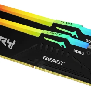Kingston CL32 FURY Beast RGB EXPO PC-Arbeitsspeicher Kit DDR5 64GB 2 x 32GB Non-ECC 288pin DIMM CL32 KF564C32BBEAK2-64