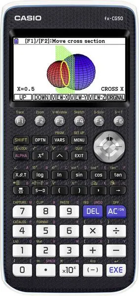 Casio fx-CG50 Grafikrechner Schwarz Display (Stellen): 21 batteriebetrieben (B x H x T) 89 x 18.6 x 188.5 mm