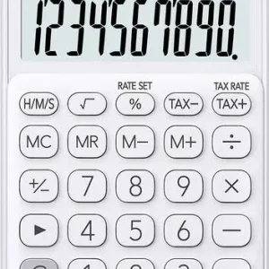 Casio SL-310UC Taschenrechner Weiß Display (Stellen): 10 solarbetrieben, batteriebetrieben (B x H x T) 70 x 8 x 118 mm