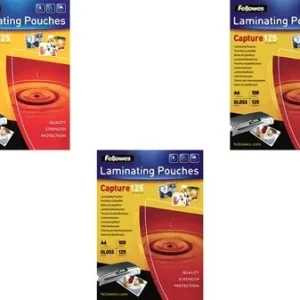 Fellowes Laminierfolie DIN A6 125 micron glänzend 100St.
