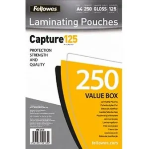 Fellowes Laminierfolie DIN A4 125 micron glänzend 250St.
