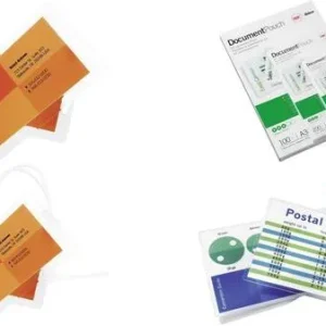 GBC Laminierfolie 86 x 54 mm, Kreditkarte 125 micron glänzend 100St./Pack