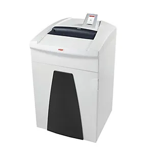 Aktenvernichter SECURIO P40i, Auffangvolumen 145 l, OMDD-Schneidwerk, Partikel, 13 - 15 Blatt. HSM