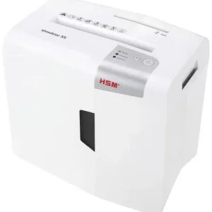HSM shredstar X5 Aktenvernichter 5 Blatt Partikelschnitt 4.5 x 30mm P-4 18l Vernichtet auch CDs, DVD