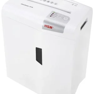 HSM shredstar X10 Aktenvernichter 10 Blatt Partikelschnitt 4.5 x 30 mm P-4 20 l Vernichtet auch CDs, DVDs, Heftklammern,