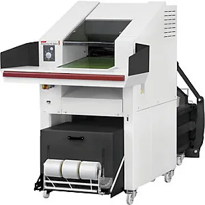 Schredder-Pressen-Kombination, Presskraft 85 kN, Schnittbreite 6 mm. HSM