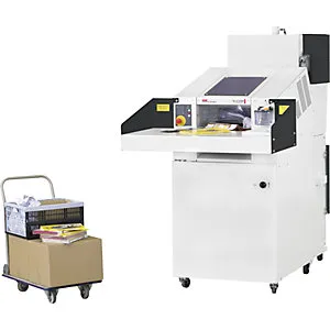 Schredder-Pressen-Kombination, Presskraft 44 kN, Streifenschnittbreite 5,8 mm. HSM