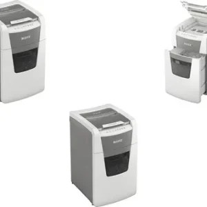 Leitz IQ Autofeed Office 150 Aktenvernichter Partikelschnitt 44l Blattanzahl (max.): 150 Sicherheitsstufe 4 Vernichtet auc