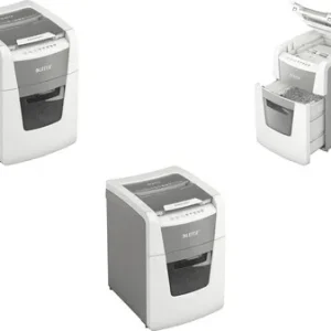 Leitz IQ Autofeed Small Office 100 Aktenvernichter Partikelschnitt 34l Blattanzahl (max.): 100 Sicherheitsstufe 4 Vernicht...