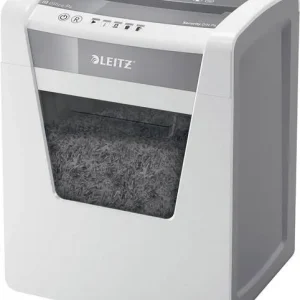Leitz IQ Home Office P4 Aktenvernichter 5 Blatt Partikelschnitt 4 x 40 mm P-4 23 l Vernichtet auch Heftklammern, Bürokla