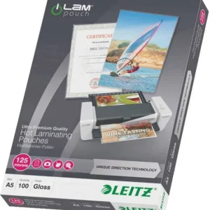 Leitz Laminierfolie DIN A5 125 micron glänzend 100 St.