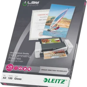 Leitz Laminierfolie DIN A3 125 micron glänzend 100 St.