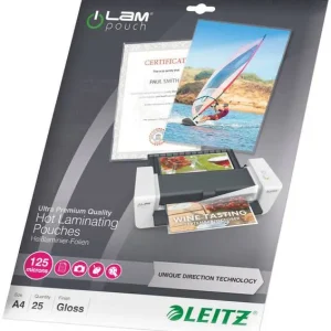 Leitz Laminierfolie DIN A4 125 micron glänzend 25 St.