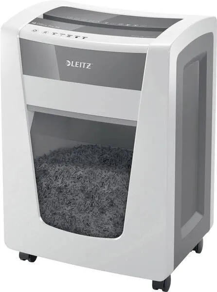 Leitz IQ Office Pro P-5 Aktenvernichter 15 Blatt Partikelschnitt 2 x 15mm P-5 30l Vernichtet auch He