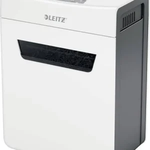 Leitz IQ 4M Protect Premium Aktenvernichter 4 Blatt Mikroschnitt P-5 14l Vernichtet auch Heftklammer