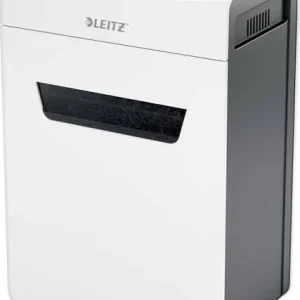Leitz IQ 6M Protect Premium Aktenvernichter 6 Blatt Mikroschnitt P-5 18l Vernichtet auch Heftklammer