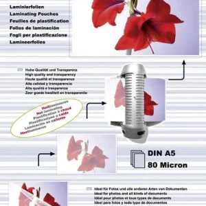 Olympia Laminierfolie DIN A5 glänzend 100 St.
