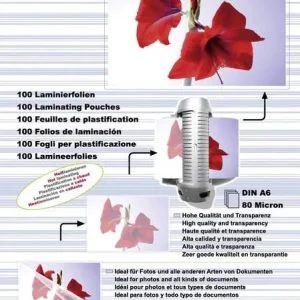 Olympia Laminierfolie DIN A6 glänzend 100 St.