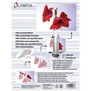 Olympia Laminierfolie DIN A6 glänzend 100St./Pack