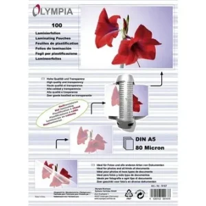 Olympia Laminierfolie DIN A5 glänzend 100St./Pack