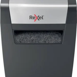 Rexel Momentum X308 Aktenvernichter 8 Blatt Partikelschnitt 5 x 42 mm P-3 15 l Vernichtet auch Büroklammern, Heftklammer