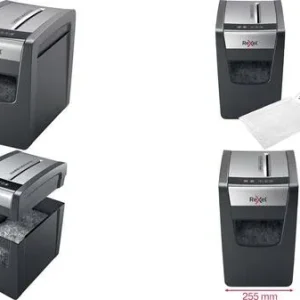 Rexel Momentum X312 Slim Aktenvernichter Partikelschnitt 5 x 42mm 23l Blattanzahl (max.): 12 Sicherheitsstufe 3 Vernichtet...