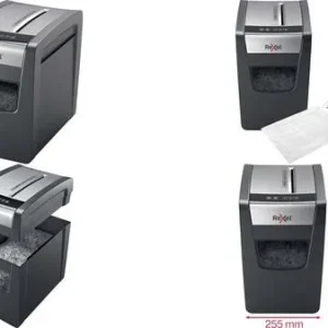 Rexel Momentum X410 Slim Aktenvernichter Partikelschnitt 4 x 28mm 23l Blattanzahl (max.): 10 Sicherheitsstufe 4 Vernichtet...