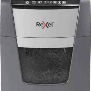 Rexel Optimum AutoFeed+ 130X Aktenvernichter 130 Blatt Partikelschnitt 4 x 28mm P-4 44l Vernichtet