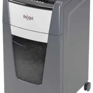 Rexel Optimum AutoFeed+ 225X Aktenvernichter 225 Blatt Partikelschnitt 4 x 25 mm P-4 60 l Vernichtet auch Büroklammern,