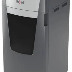 Rexel Optimum AutoFeed+ 600X Aktenvernichter 600 Blatt Partikelschnitt 4 x 36 mm P-4 110 l Vernichtet auch Büroklammern,