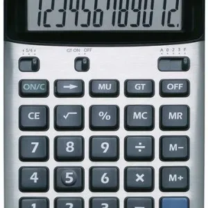 Texas Instruments TI-5018 SV Taschenrechner Silber Display (Stellen): 12 batteriebetrieben, solarbet Texas Instruments