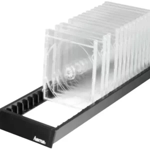 Hama CD Flipper 22 CDs Kunststoff Schwarz 1 St. (B x H x T) 144 x 29 x 360mm 00048107