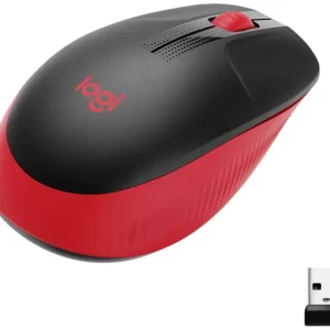 Logitech M190 Maus Funk Optisch Rot 3 Tasten 1000 dpi