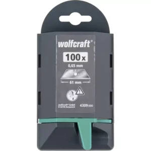 Wolfcraft 4309000 Profi Trapezklingen 0,65x61mm 100St. voelkner