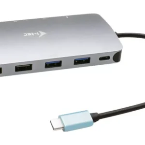 I-tec USB-C® Dockingstation USB-C Metal Nano Dock 3xDisplay+PD voelkner