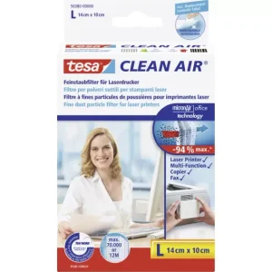 tesa Clean Air L Laserdrucker Filter Feinstaub Selbstklebend 1 St.