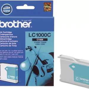 Brother Druckerpatrone LC-1000C Original Cyan LC1000C