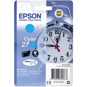 Epson Druckerpatrone T2712, 27XL Original Cyan C13T27124012