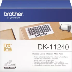 Brother DK-11240 Etiketten Rolle 102 x 51mm Papier Weiß 600 St. Permanent haftend DK11240 Versand-Etiketten