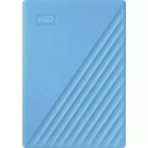 WD My Passport 4 TB Externe Festplatte 6.35 cm (2.5 Zoll) USB- (USB 3.2 Gen 1) Blau WDBPKJ0040BBL-WESN
