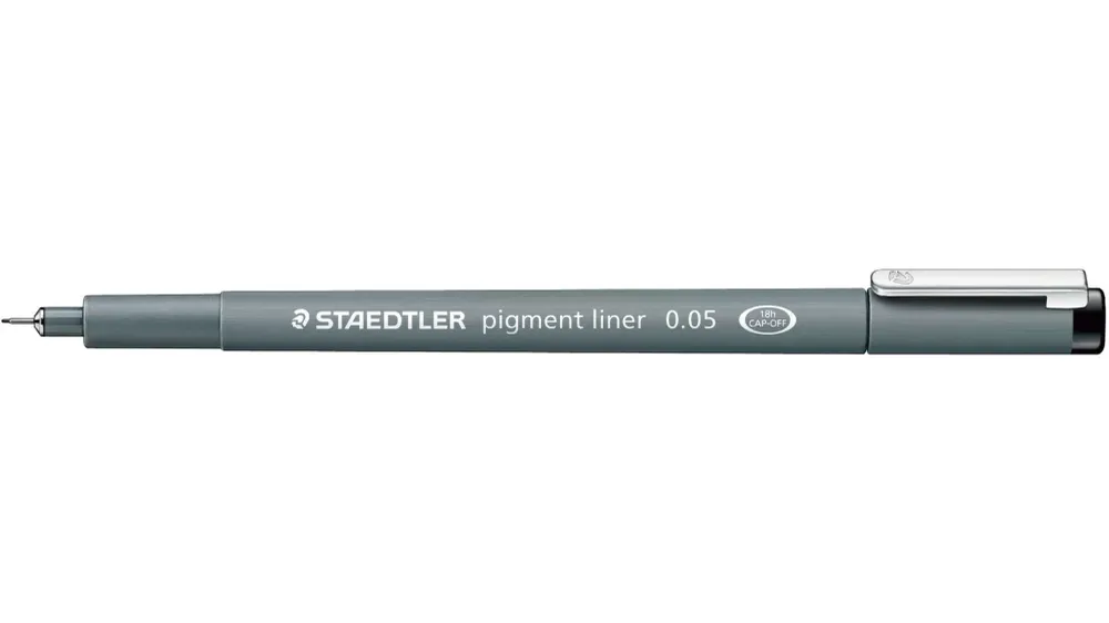 Staedtler pigment liner 308 308 005-9 Fineliner Schwarz 0.05mm