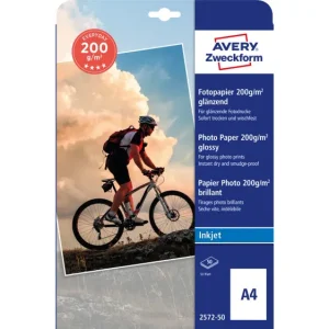 Avery-Zweckform Superior Photo Paper Inkjet BIG PACK 2572-50 Fotopapier DIN A4 200 g/m² 50 Blatt Hochglänzend voelkner