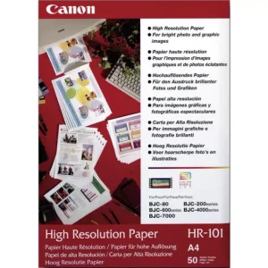 Canon High Resolution Paper HR-101N 1033A002 Fotopapier DIN A4 106 g/m² 50 Blatt Matt voelkner