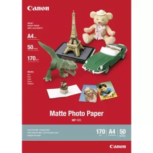 Canon Matte Photo Paper MP-101 7981A005 Fotopapier DIN A4 170 g/m² 50 Blatt Matt voelkner