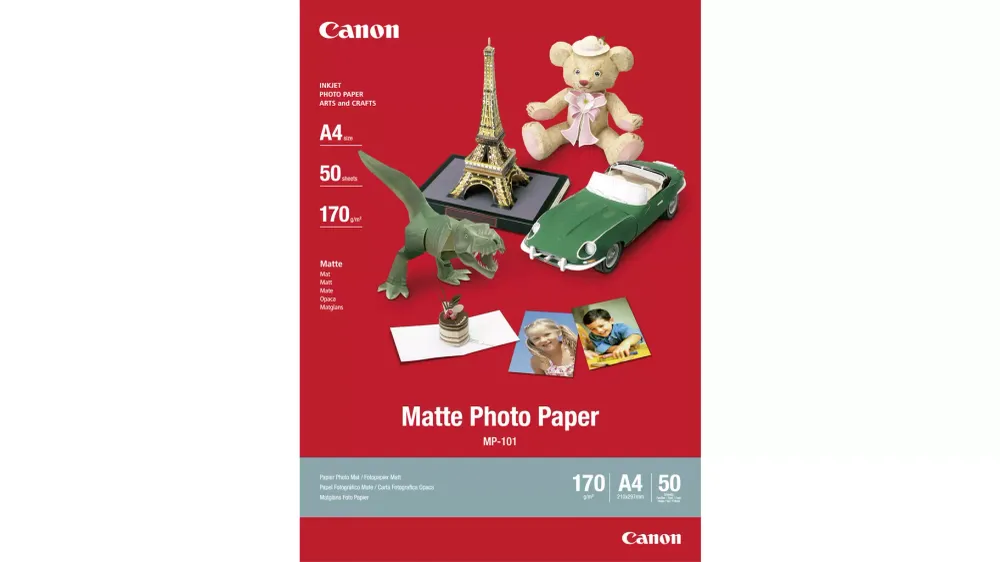 Canon Matte Photo Paper MP-101 7981A005 Fotopapier DIN A4 170 g/m² 50 Blatt Matt voelkner