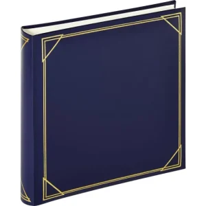 walther+ design MX-200-L Fotoalbum (B x H) 30cm x 30cm Blau 100 Seiten, WALTHER+ DESIGN