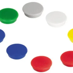 Franken Magnet (Ø) 24mm rund Mehrfarbig, Farbauswahl nicht möglich 10 St. HM20 99 voelkner