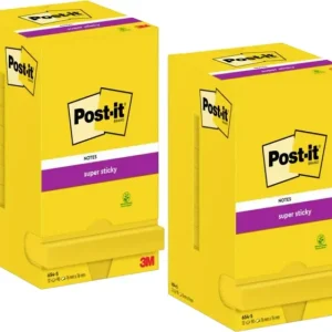 Post-it Haftnotiz 654SSCYP12+12 76mm x 76mm Gelb 24St. voelkner